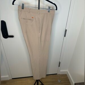 Peter Millar Element Wicking Khaki Pants - 32x32 - Slightly Used